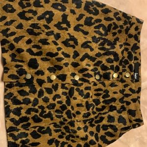 cheetah skirt